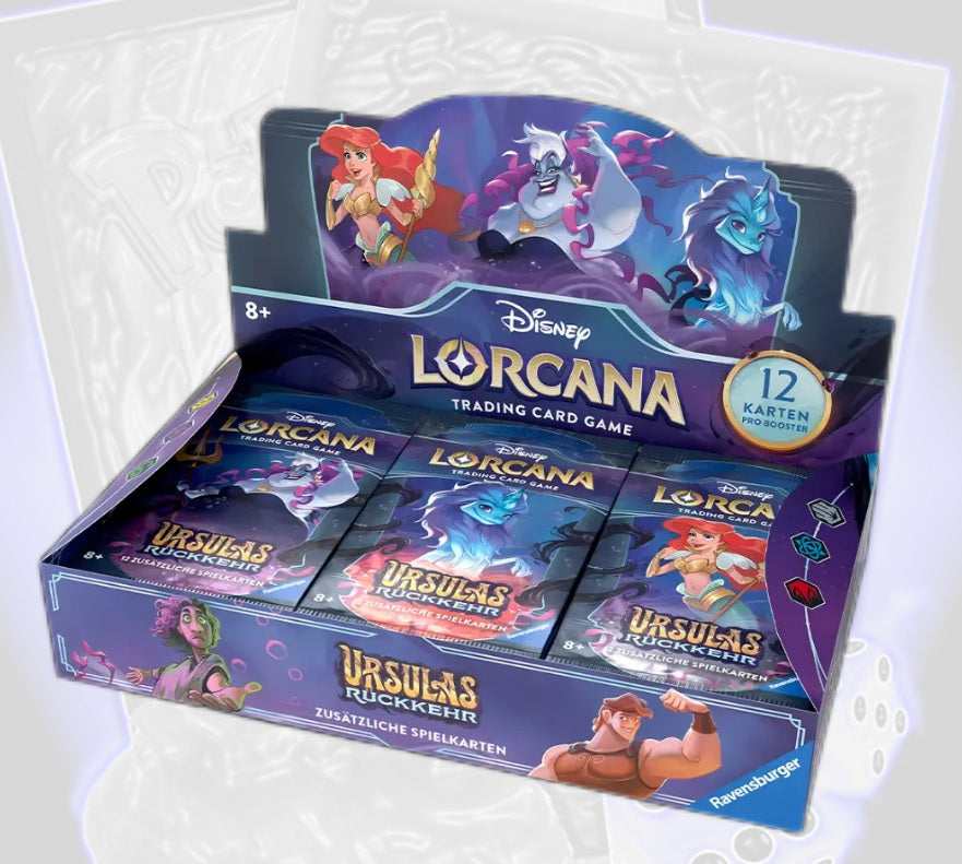 Disneys Lorcana Ursulas Rückkehr Display (DE) 4URS 24 Booster