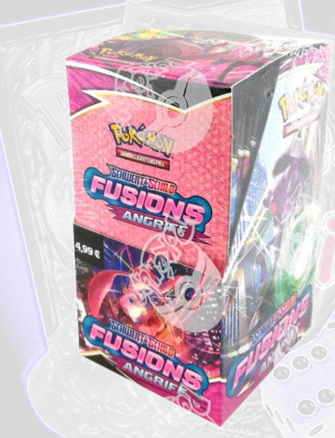 Pokémon Fusionsangriff 18 Booster Display FST (DE) Schwert und Schild