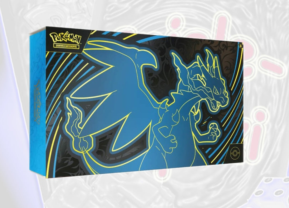 Pokémon Mega Glurak X Ultra Premium Kollektion UPK (DE) MEV