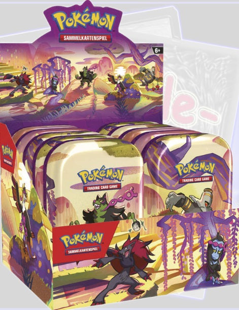 Pokémon Nebel der Sagen Mini Tin Display (DE)