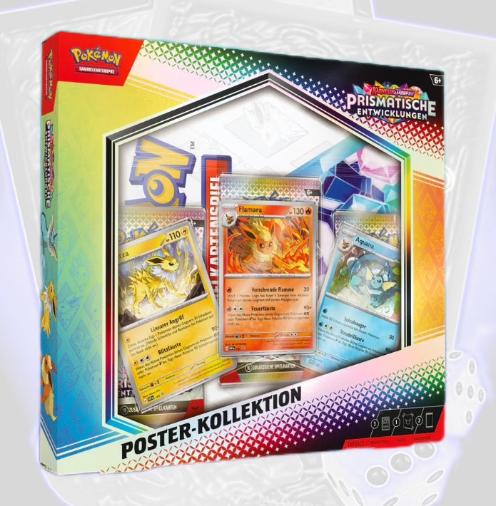 Pokémon Prismatische Entwicklungen Poster Kollektion (DE) KP08.5 PRE