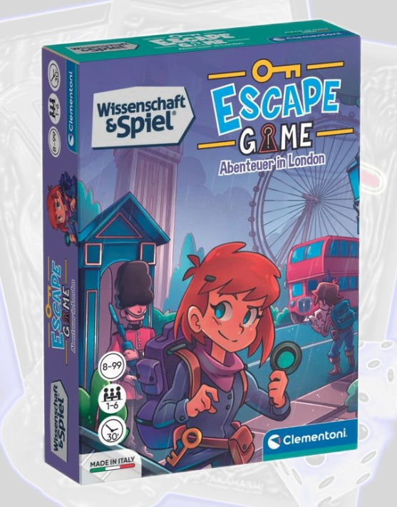 Clementoni 81111 - Escape Game: Abenteuer in London