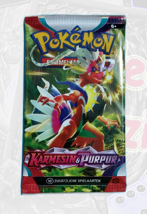 Pokémon Karmesin & Purpur Booster (DE) KP01