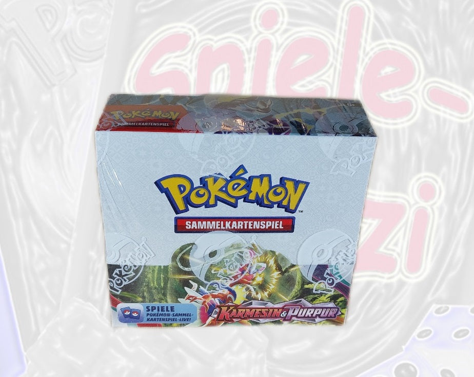 Karmesin & Purpur Display 36 deutsch Pokemon Booster Scarlet Violet
