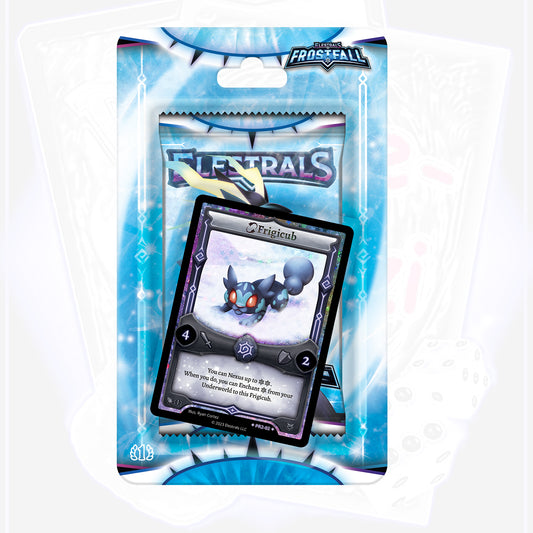 Elestrals Frostfall Blister Pack mit Stellar Frigicub (EN)