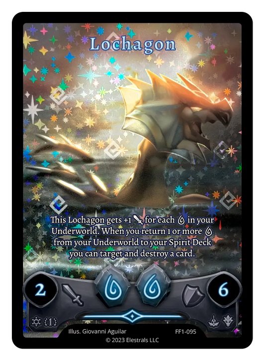Elestrals Lochagon FF1-095 Holo Full Art