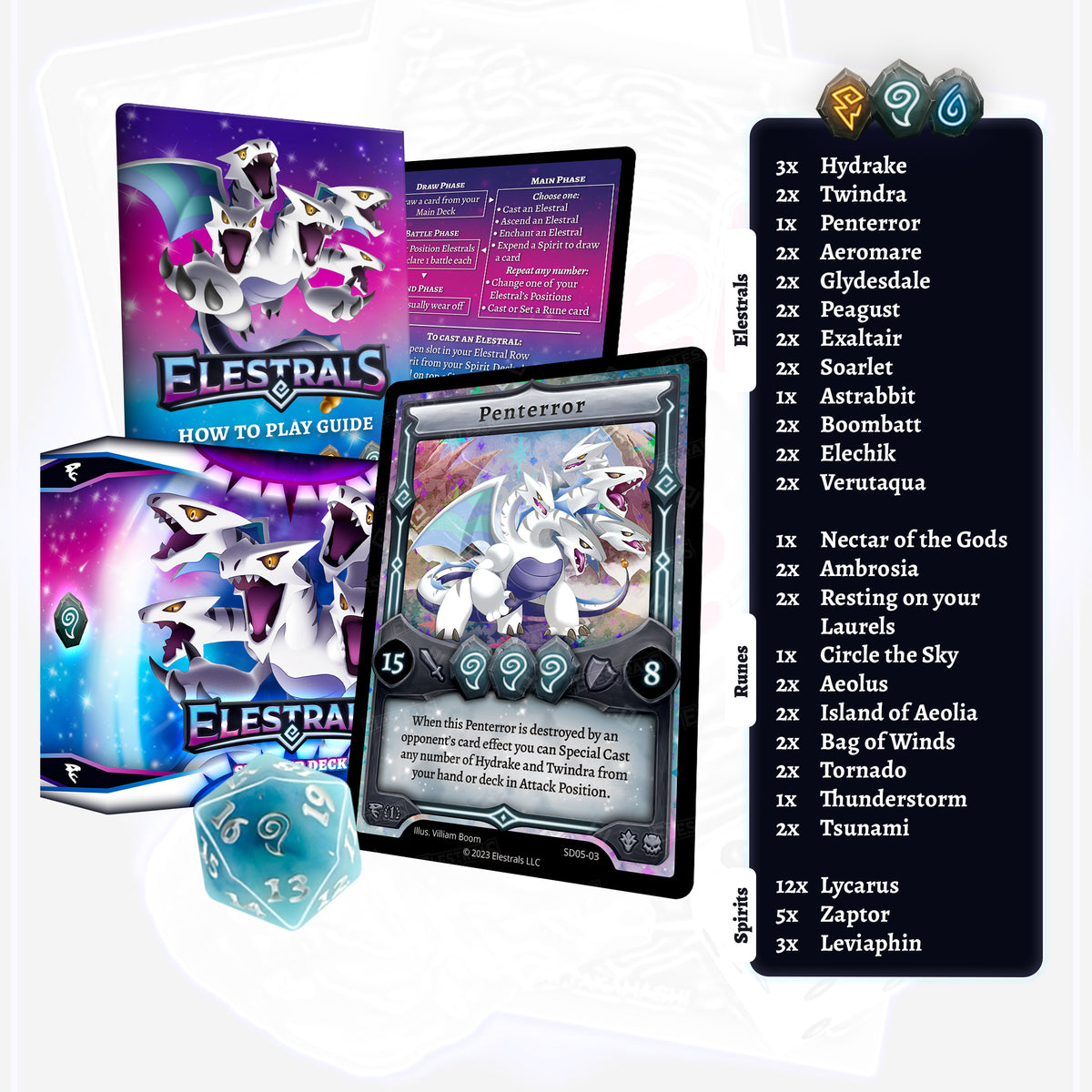 Elestrals Basis-Set Starterdeck Penterror - 1. Auflage (EN)