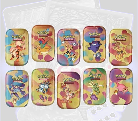 151 Pokemon Mini Tin englisch KP03.5 Display SVP MEW