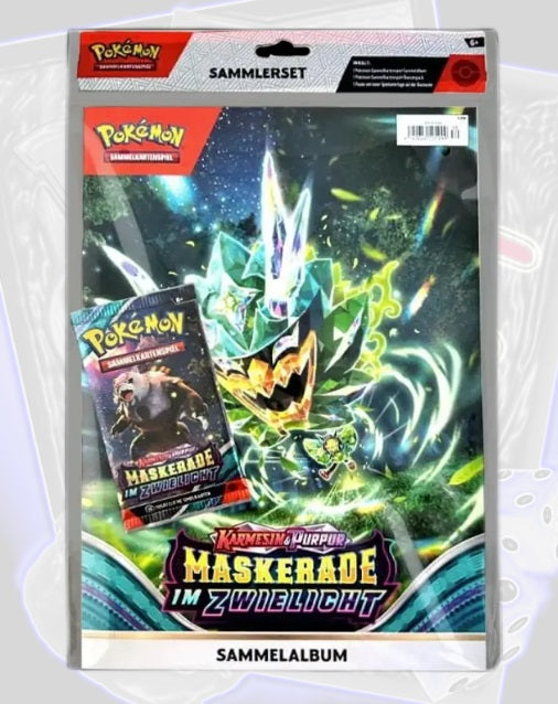 Pokémon Sammlerset Maskerade im Zwielicht Sammelalbum (DE) KP06 TWM