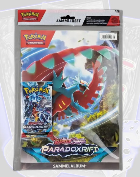 Pokémon Sammlerset Paradoxrift Sammelalbum (DE) KP04 PAR