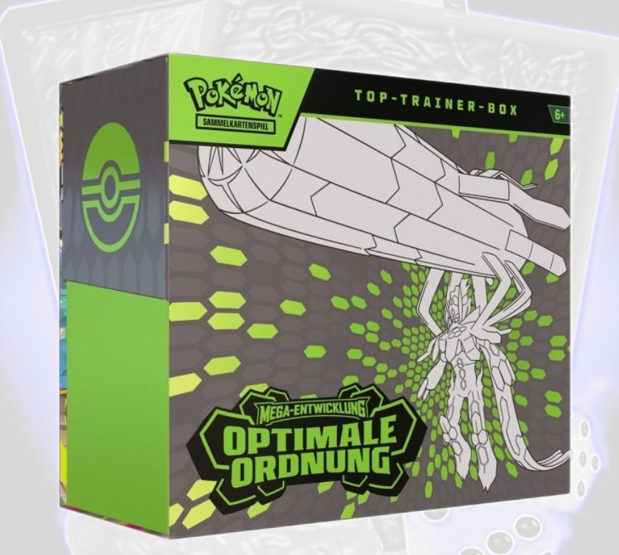 Pokémon optimale Ordnung Top-Trainer Box TTB (DE) POR ME03
