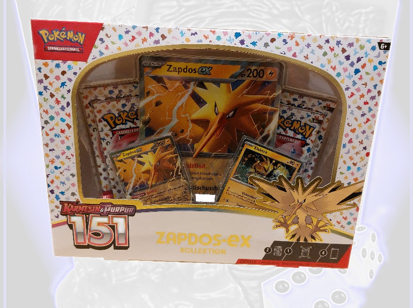 Zapdos ex 151 Kollektion Pokemon Booster deutsch