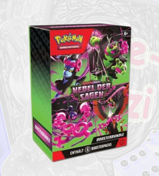 Pokémon Nebel der Sagen Booster Bundle (DE) KP06.5 SFA Display