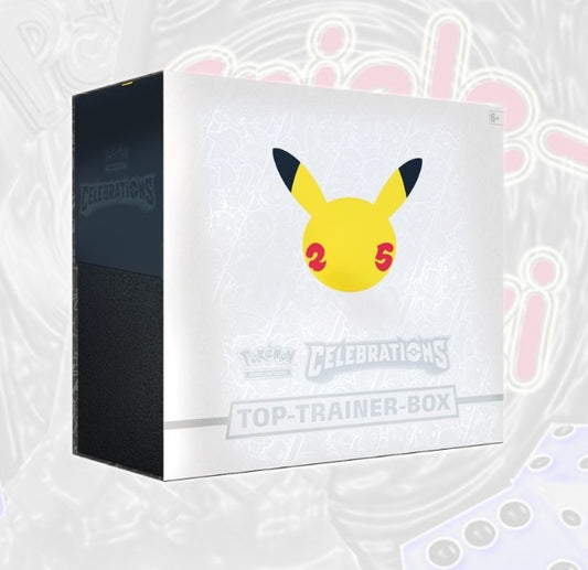 Pokémon Celebrations Top-Trainer Box TTB (DE) CEL